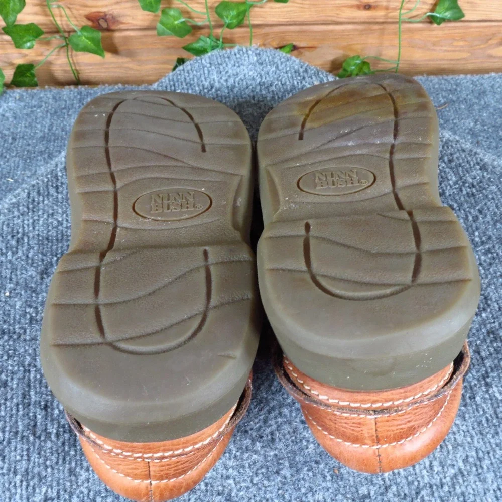 Nunn‎ Bush Men Fisherman Sandals Size 11 M Casual Outdoor Brown Leather 83136-03